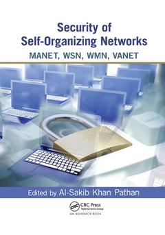 Couverture de l’ouvrage Security of Self-Organizing Networks