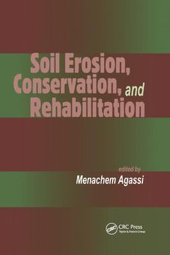 Cover of the book Soil Erosion, Conservation, and Rehabilitation