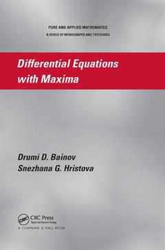 Cover of the book Differential Equations with Maxima