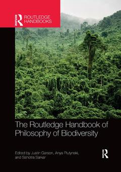 Couverture de l’ouvrage The Routledge Handbook of Philosophy of Biodiversity