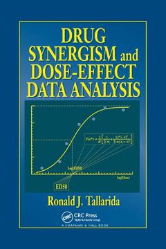 Cover of the book Drug Synergism and Dose-Effect Data Analysis