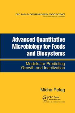 Couverture de l’ouvrage Advanced Quantitative Microbiology for Foods and Biosystems
