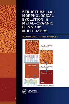 Couverture de l’ouvrage Structural and Morphological Evolution in Metal-Organic Films and Multilayers
