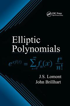 Couverture de l’ouvrage Elliptic Polynomials