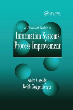 Cover of the book A Practical Guide to Information Systems Process Improvement