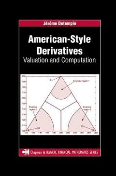 Couverture de l’ouvrage American-Style Derivatives