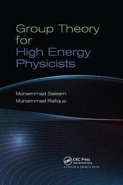 Couverture de l’ouvrage Group Theory for High Energy Physicists