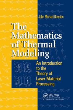 Couverture de l’ouvrage The Mathematics of Thermal Modeling