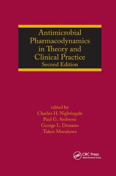 Couverture de l’ouvrage Antimicrobial Pharmacodynamics in Theory and Clinical Practice