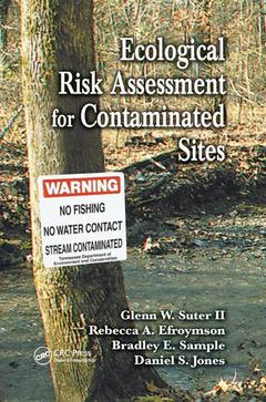 Couverture de l’ouvrage Ecological Risk Assessment for Contaminated Sites
