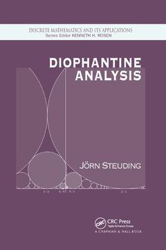 Couverture de l’ouvrage Diophantine Analysis