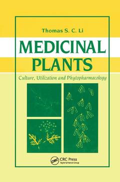Couverture de l’ouvrage Medicinal Plants