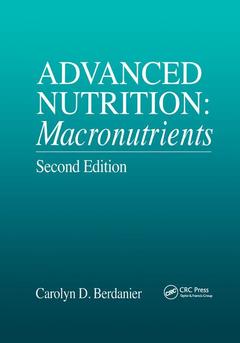 Couverture de l’ouvrage Advanced nutrition : Macronutrients, 2nd ed.