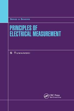 Couverture de l’ouvrage Principles of Electrical Measurement