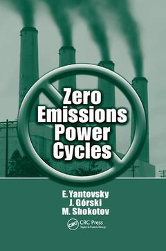 Couverture de l’ouvrage Zero Emissions Power Cycles