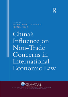 Couverture de l’ouvrage China's Influence on Non-Trade Concerns in International Economic Law