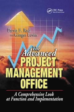 Couverture de l’ouvrage The Advanced Project Management Office