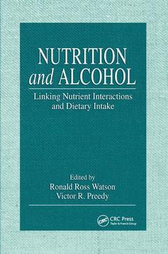 Couverture de l’ouvrage Nutrition and Alcohol