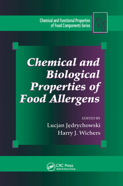 Couverture de l’ouvrage Chemical and Biological Properties of Food Allergens