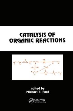 Couverture de l’ouvrage Catalysis of Organic Reactions