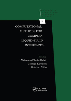 Cover of the book Computational Methods for Complex Liquid-Fluid Interfaces