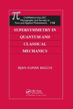 Couverture de l’ouvrage Supersymmetry In Quantum and Classical Mechanics