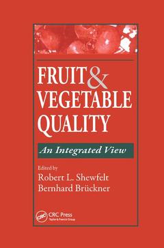 Couverture de l’ouvrage Fruit and Vegetable Quality
