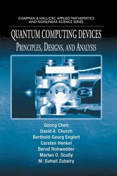 Cover of the book Quantum Computing Devices