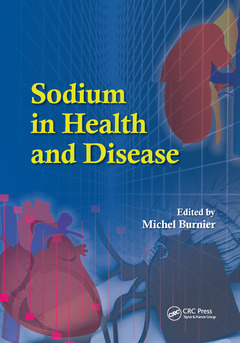 Couverture de l’ouvrage Sodium in Health and Disease