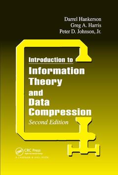 Couverture de l’ouvrage Introduction to Information Theory and Data Compression