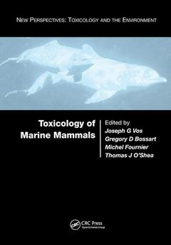 Couverture de l’ouvrage Toxicology of Marine Mammals