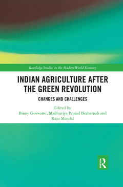 Couverture de l’ouvrage Indian Agriculture after the Green Revolution