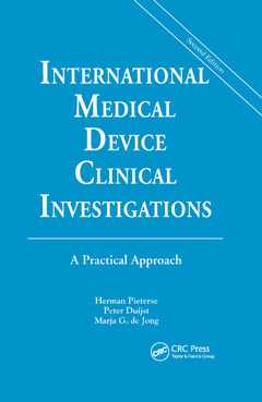Couverture de l’ouvrage International Medical Device Clinical Investigations