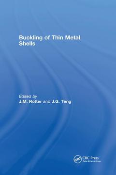 Couverture de l’ouvrage Buckling of Thin Metal Shells