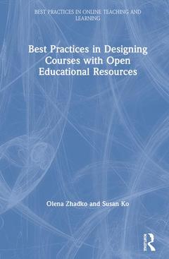 Couverture de l’ouvrage Best Practices in Designing Courses with Open Educational Resources