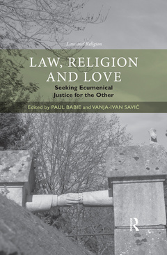 Couverture de l’ouvrage Law, Religion and Love