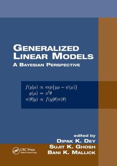 Couverture de l’ouvrage Generalized Linear Models