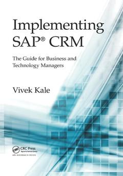 Cover of the book Implementing SAP® CRM