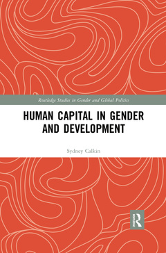 Couverture de l’ouvrage Human Capital in Gender and Development