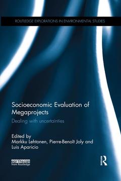 Couverture de l’ouvrage Socioeconomic Evaluation of Megaprojects