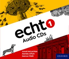 Couverture de l’ouvrage Echt 1 Audio CD Pack