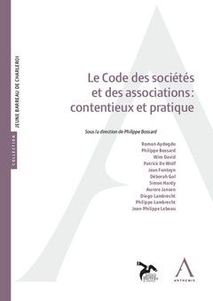 Couverture de l’ouvrage Le Code des sociétés et des associations : contentieux et pratique