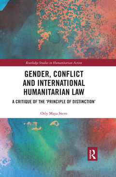 Couverture de l’ouvrage Gender, Conflict and International Humanitarian Law