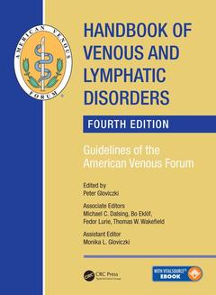 Couverture de l’ouvrage Handbook of Venous and Lymphatic Disorders