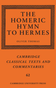 Couverture de l’ouvrage The Homeric Hymn to Hermes