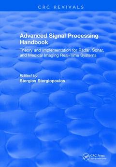 Couverture de l’ouvrage Advanced Signal Processing Handbook