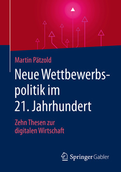 Cover of the book Neue Wettbewerbspolitik im 21. Jahrhundert