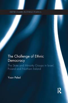 Couverture de l’ouvrage The Challenge of Ethnic Democracy