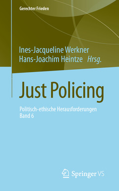 Couverture de l’ouvrage Just Policing