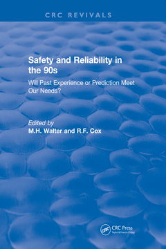 Couverture de l’ouvrage Revival: Safety and Reliability in the 90s (1990)